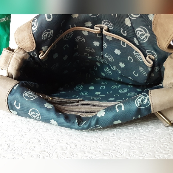 Lucky Brand Suede Foldover Bag - Picture 10 of 16